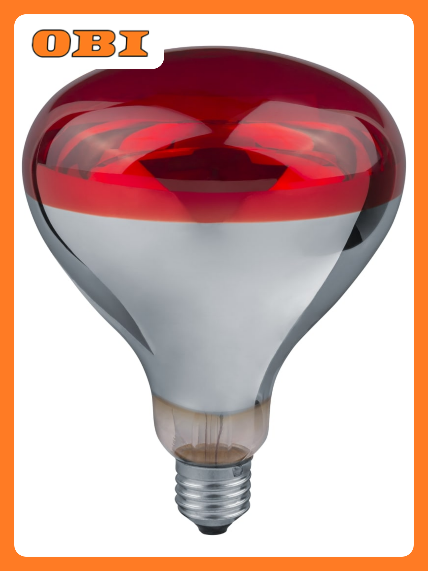 Термоизлучатель Navigator NI-R125-150-230-E27-ИКЗК для животноводства ИК зеркальный