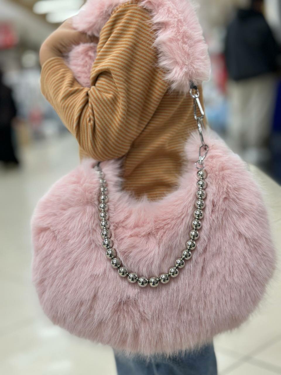 Сумка-рюкзак  sumka lux, розовый, — фото 1