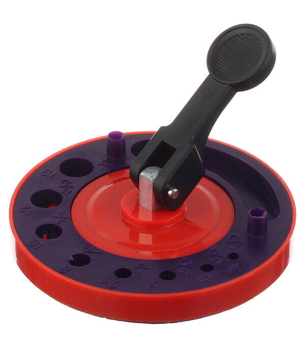 Кондуктор пластиковый Практика 771-404 для алмазных коронок d4-13 мм