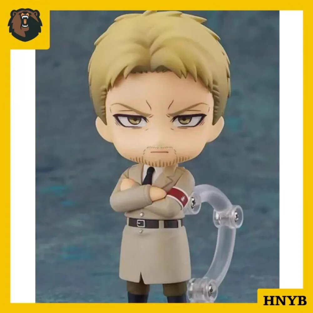 Фигурка нендороид атака титанов финальный сезон Райнер Браун / Attack on Titan Reiner Braun Подарки для болельщиков (10 см) 1893