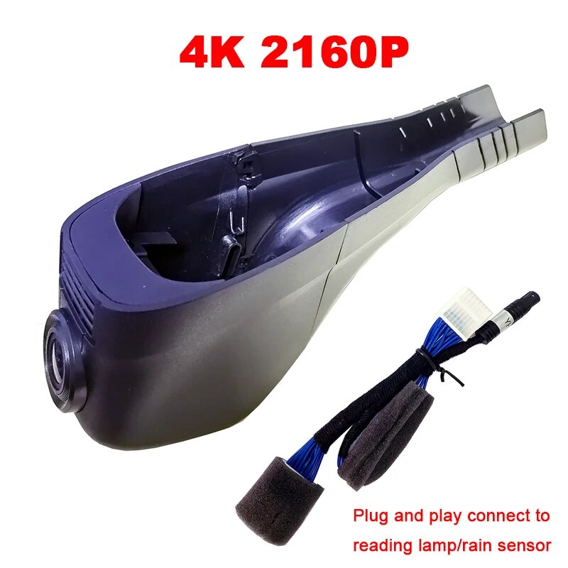 Видеорегистратор 4K WiFi DVR 2160P для Skoda Octavia Kodiaq Fabia Superb для Volkswagen Golf Polo Passat tiguan для Seat LEON