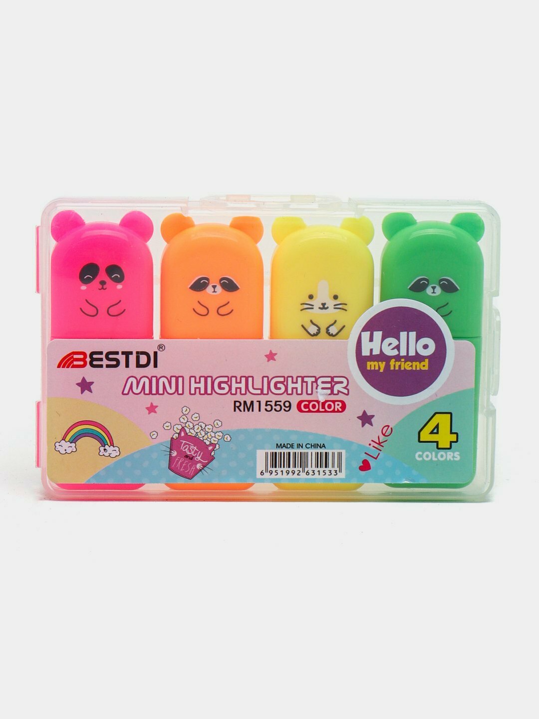 Маркеры 5 штук , маркеры для текста, 5 цветовых наборов текст — фото 1