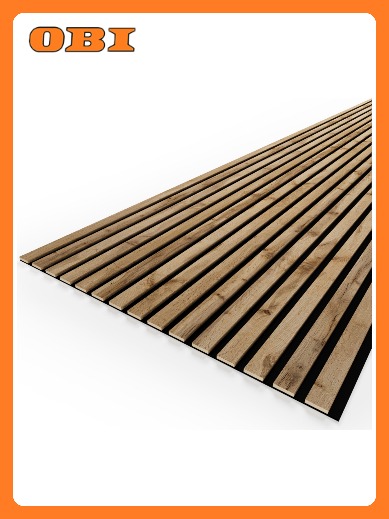 Панель стеновая акустическая Stella Comfort Light Пекан 2780х600х9