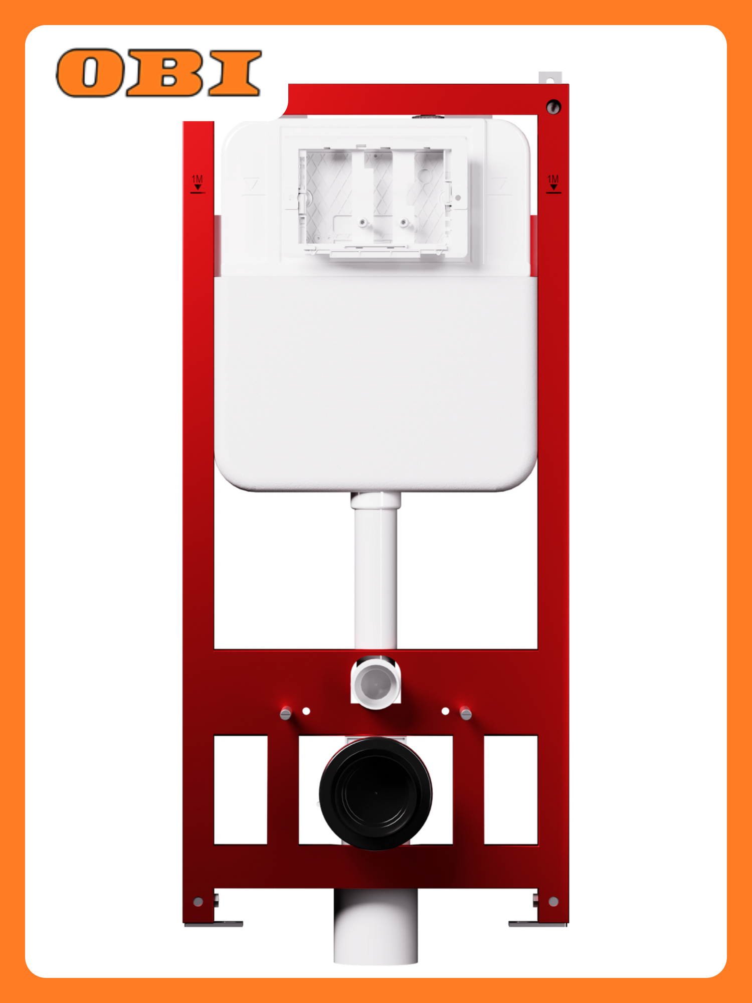 Инсталляция TATSUMAKI MAX для подвесных унитазов 50 см TOKITO