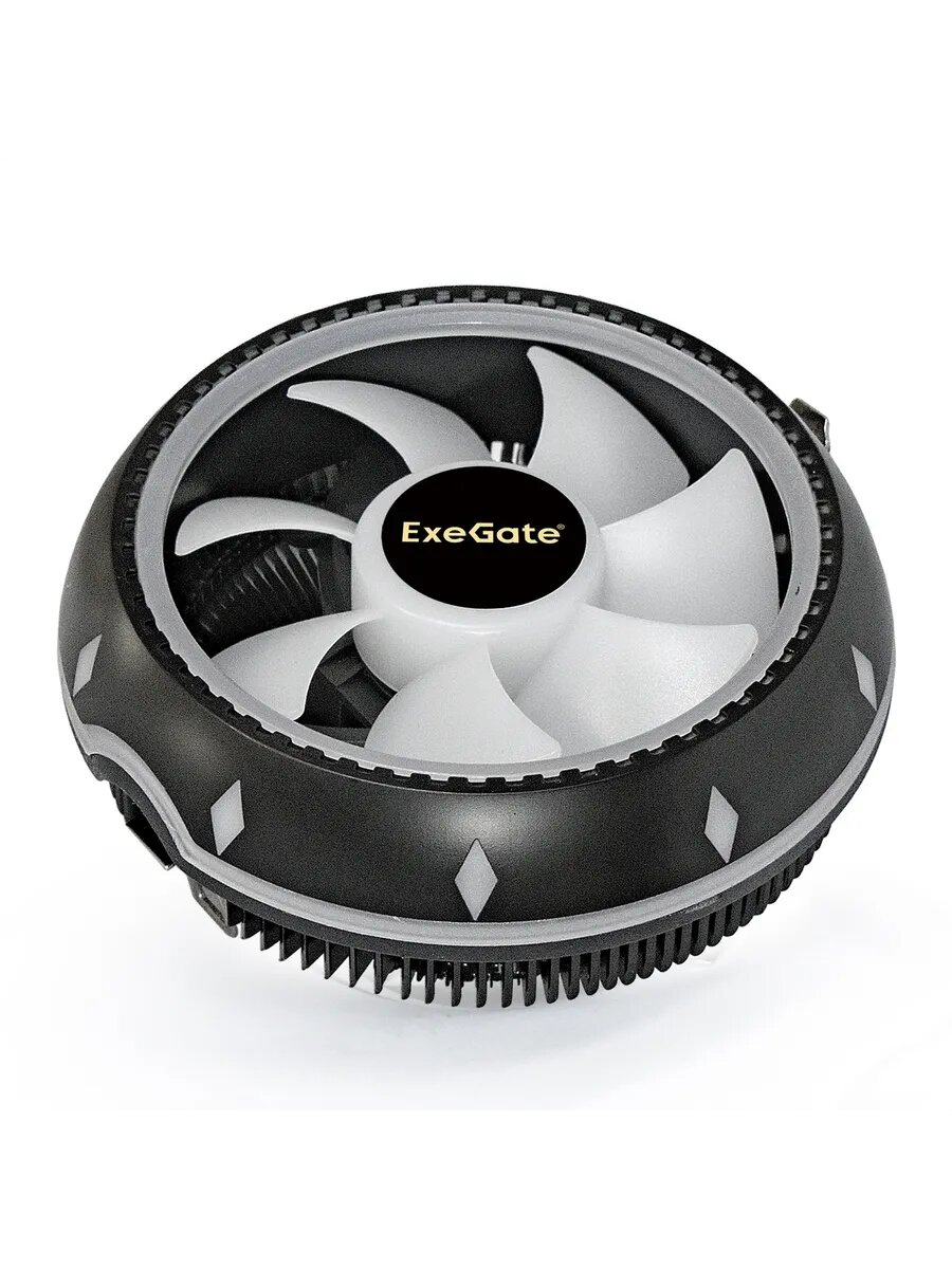 Кулер EX286156RUS Dark Magic EE126M-PWM. RGB Al black coating — фото 1