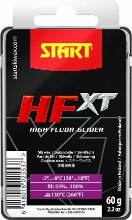 Парафин лыжный высокофтористый START HFXT8 FLUOR Purple 02553 -2/-8 60гр