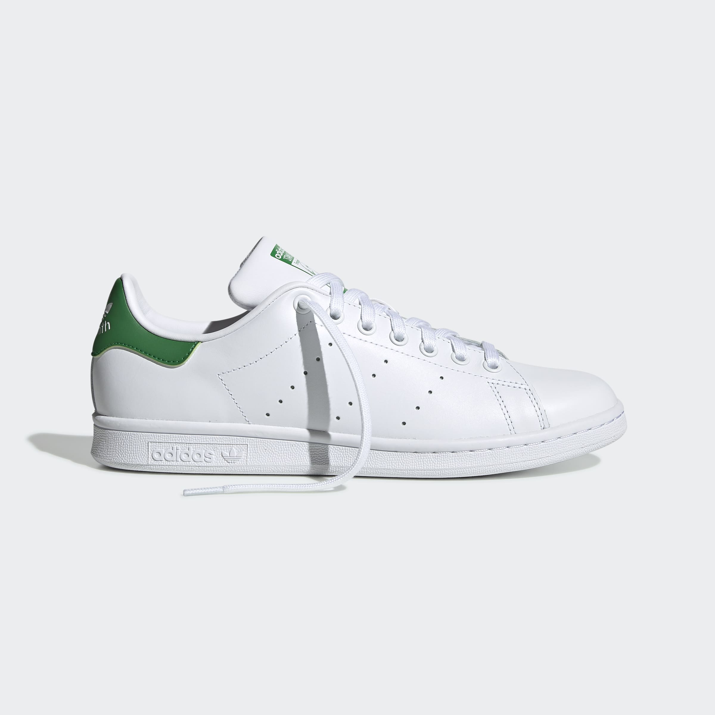 Кеды adidas Originals Stan Smith, размер 10,5 UK, Cloud White / Core White / Green — фото 1