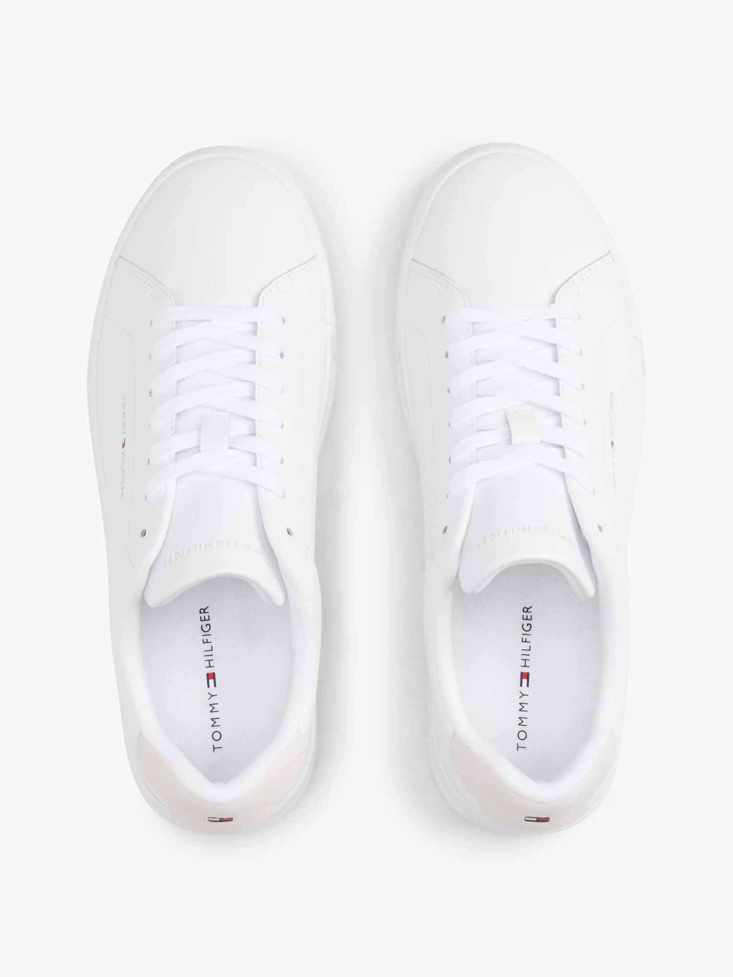Кеды TOMMY HILFIGER, размер 45 EU, белый — фото 1