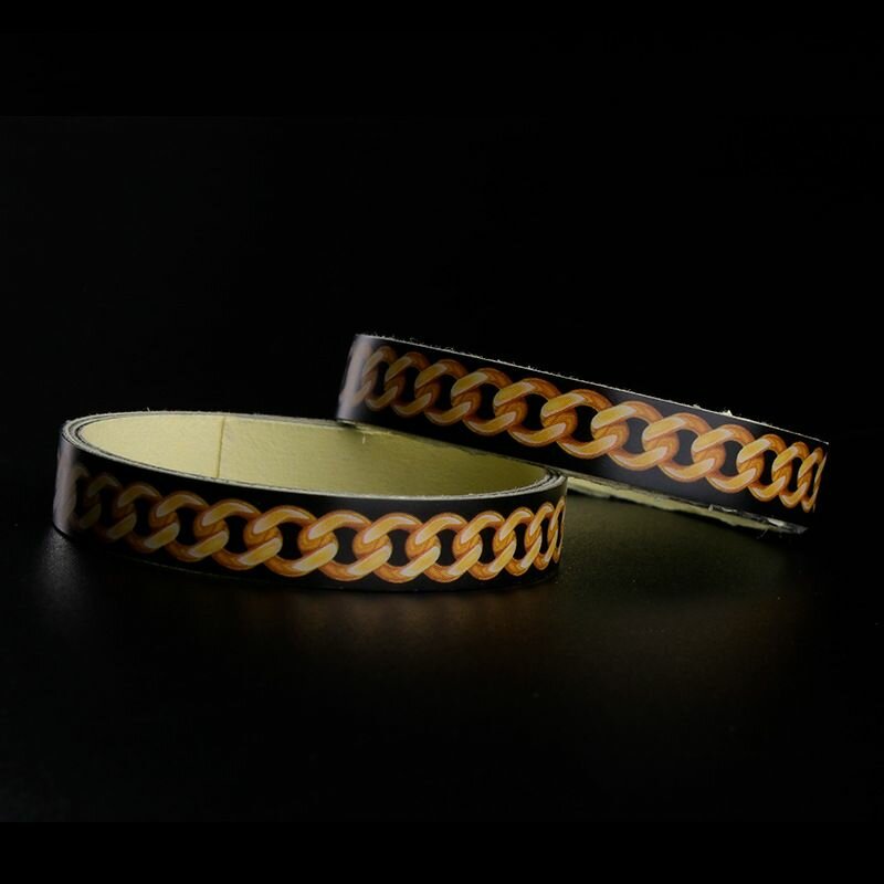 Торцевая Лента TUTTLE 10мм (2шт) Большая цепь жесткая из ПВХ на ракетку для настольного тенниса