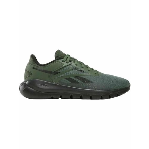 фото Кроссовки reebok flex point trainer, полнота f, размер 8,5 us, зеленый/белый/черный