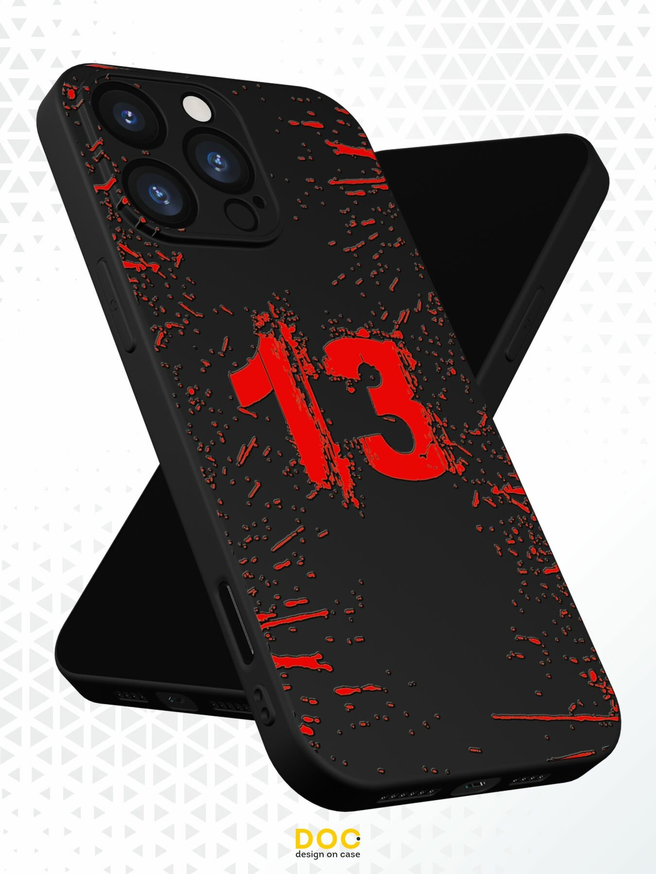 Силиконовый чехол DesignOnCase для iPhone 16 Pro Max (Айфон 16 Про Макс), 13 — фото 1