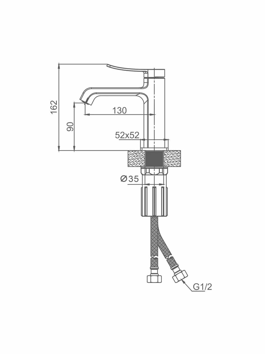 S31.10.06 Смеситель для раковины — фото 1