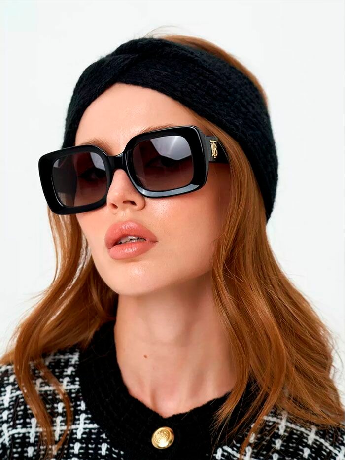 Повязка  Базовая коллекция для женщин, размер 52-56, черный