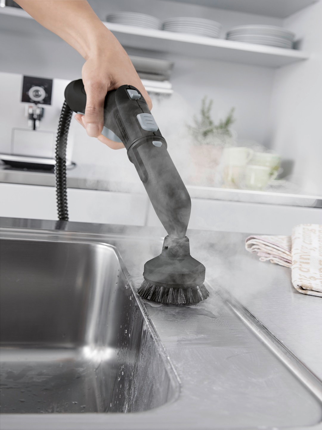 Karcher 2.863-022.0, для пароочистителя, круглая, для больших площадей — фото 1