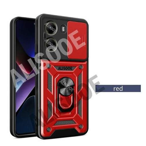 Capa for POCO X7 Pro 5G Бронированная скользящая крышка камеры Защищенная задняя крышка объектива для кольцевой опоры Xiaomi POCO X7 - Pro