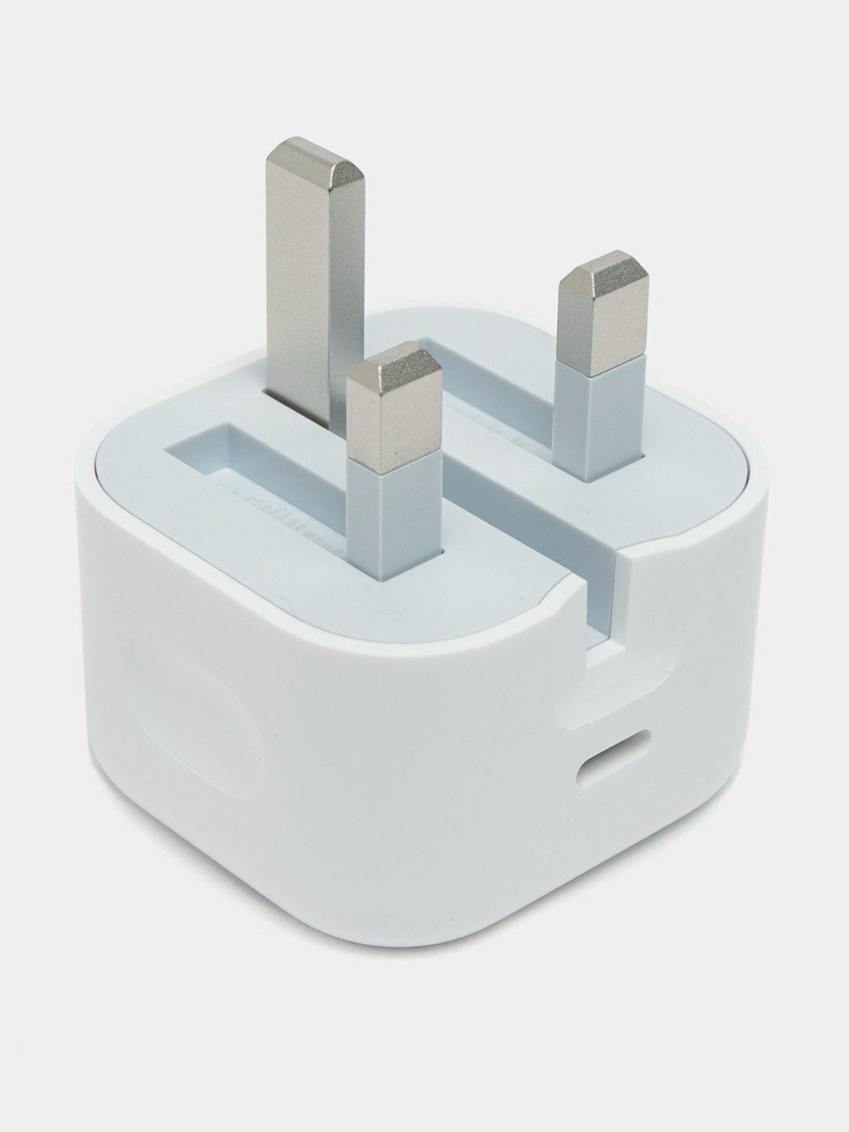 Apple 20W адаптер, 2-контактное зарядное устройство, iPhone и iPad — фото 1