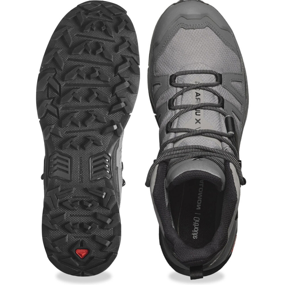 Ботинки Salomon X Ultra 4 MID GTX 2025 (Sharkskin / Quiet Shade / Black 9), размер US: 9, серый — фото 1
