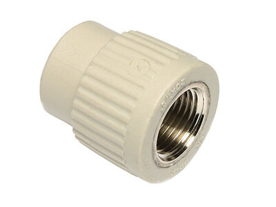 Муфта PPR комбинированная D 20мм х 1/2