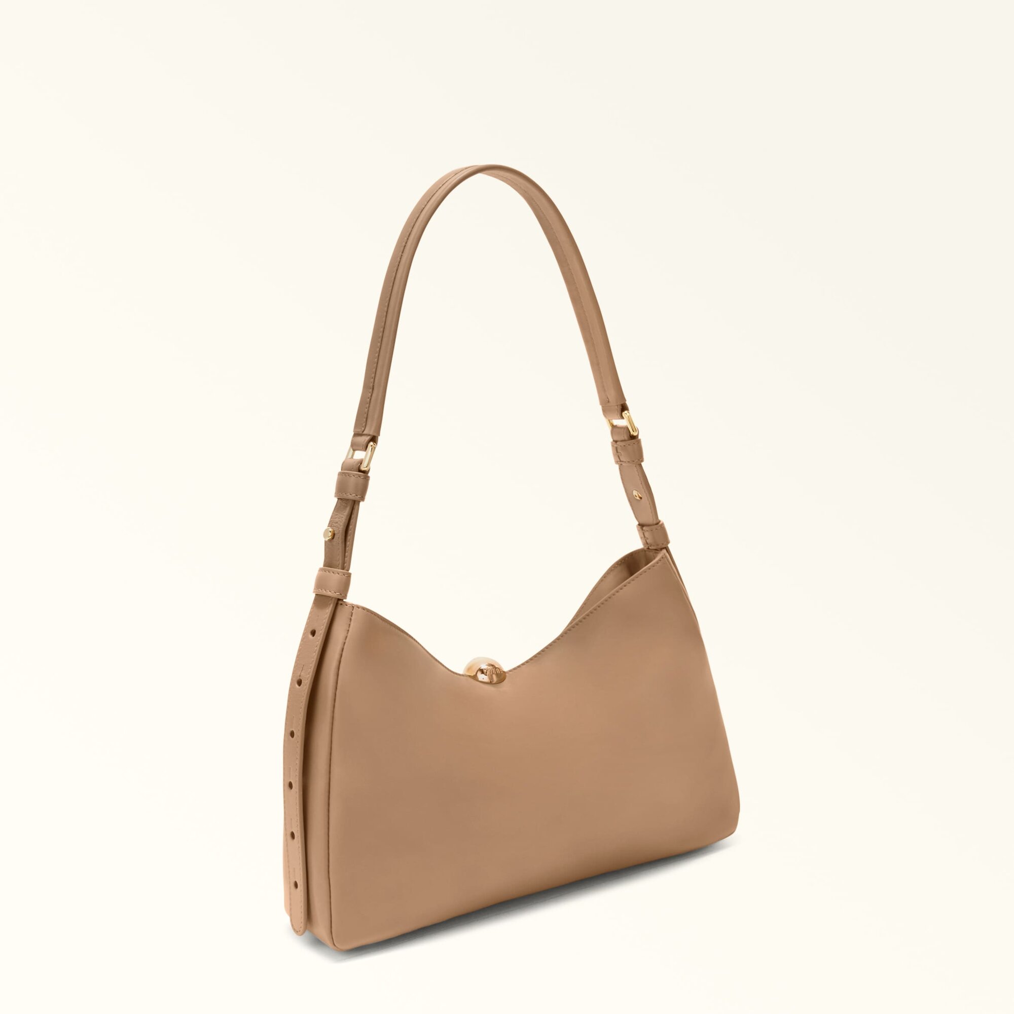 Сумка хобо FURLA FURLA SFERA SOFT M SHOULDER BAG, коричневый — фото 1