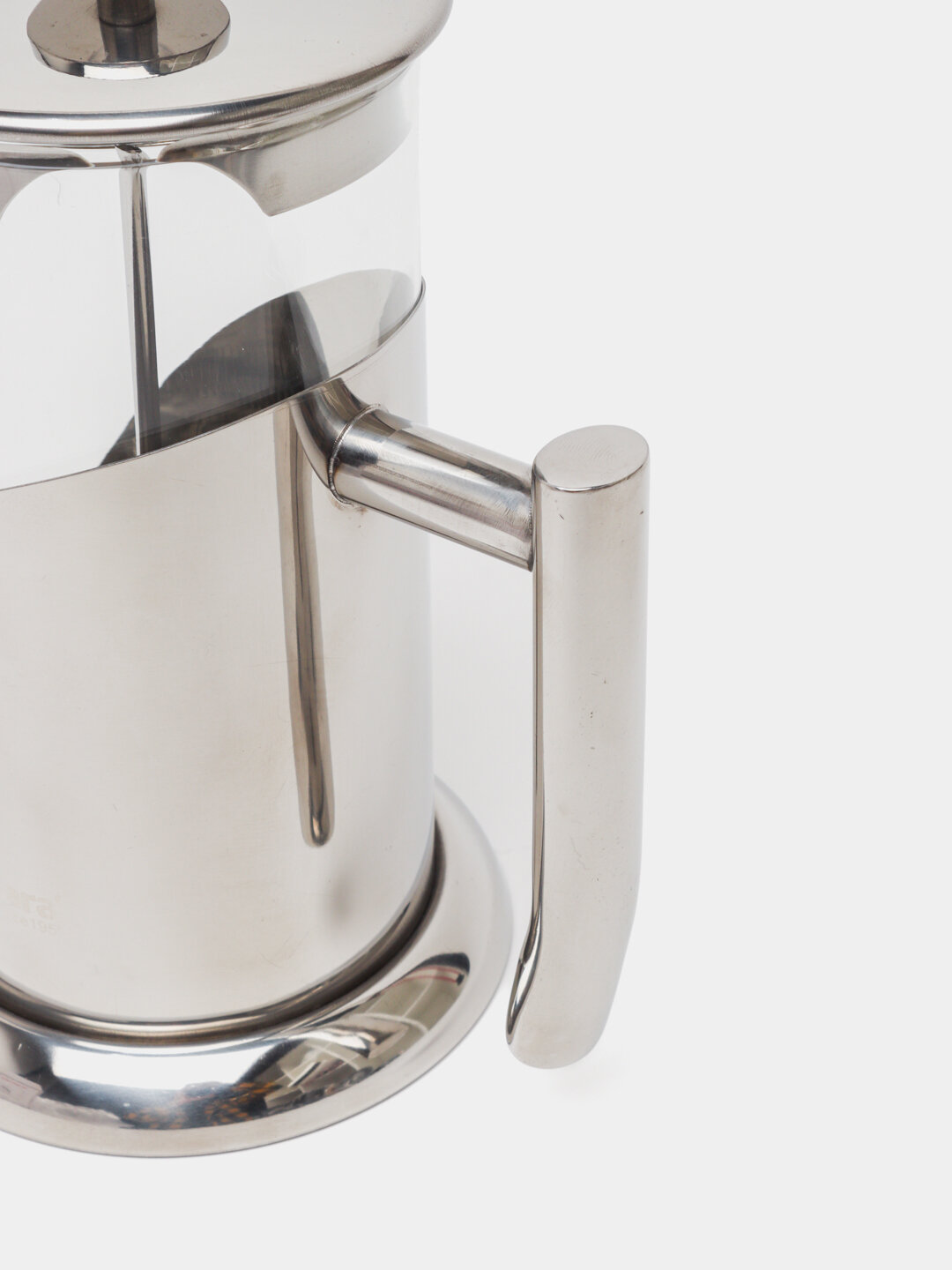 Френч-пресс чайник Kukmara из прочной нержавеющей стали, 1000 мл, для заваривания чая, кофе и травяных напитков — фото 1