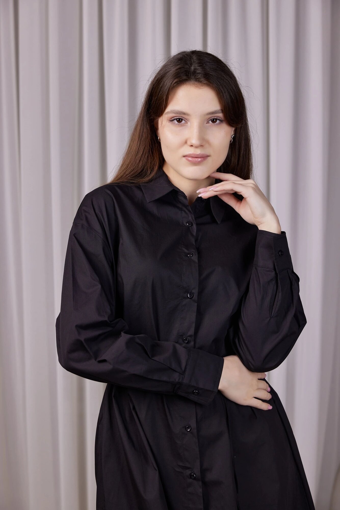 Платье Selfie, размер M, черный — фото 1