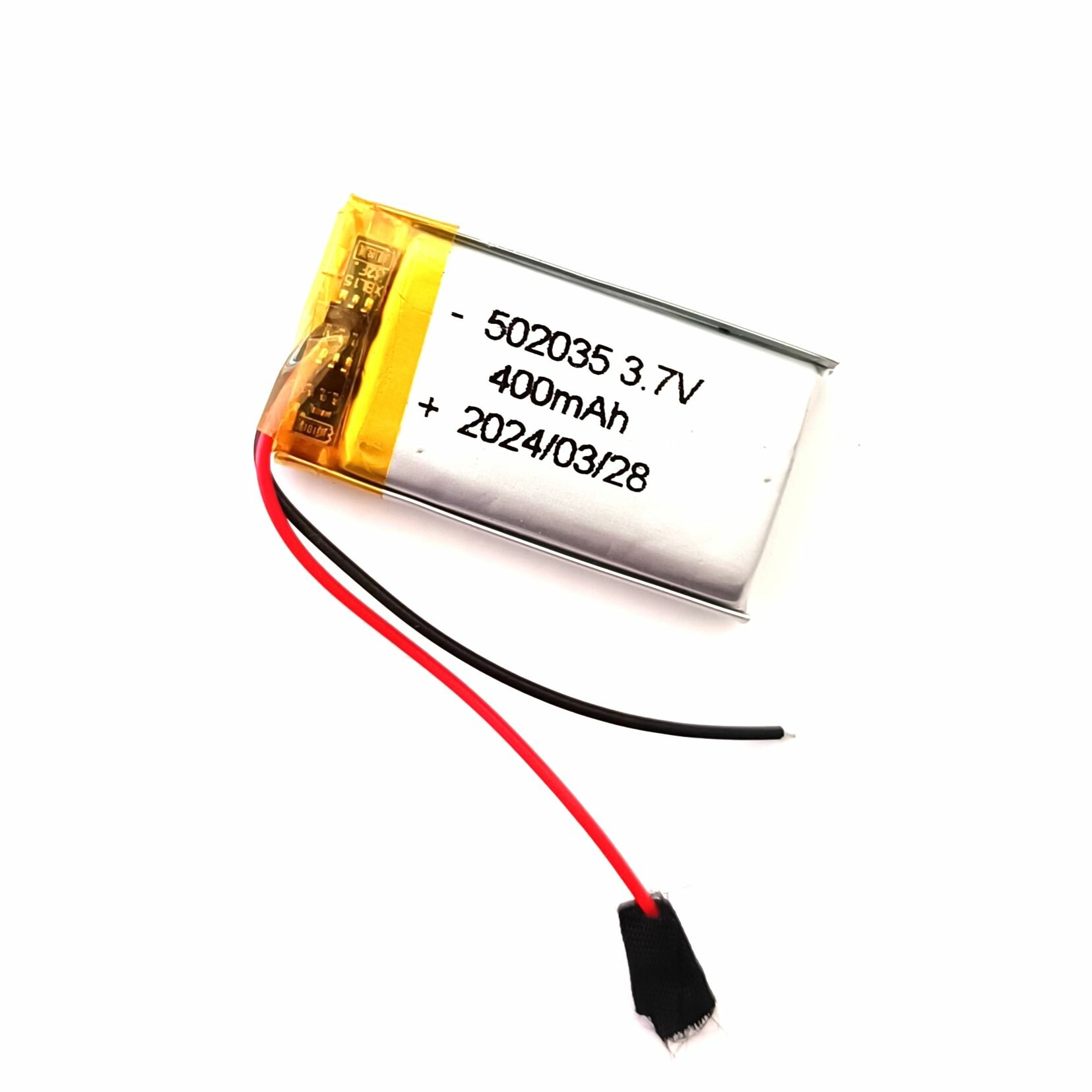 NAVITEL DR750 GPS аккумулятор 400mAh 3.7v 2 провода (батарея на видеорегистратор совместимая универсальная)