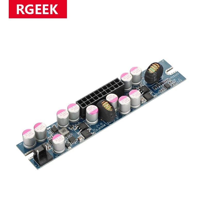 RGEEK 12В 150Вт Бесшумный Модульный Блок Питания для Mini ITX, 150 Вт-250 Вт