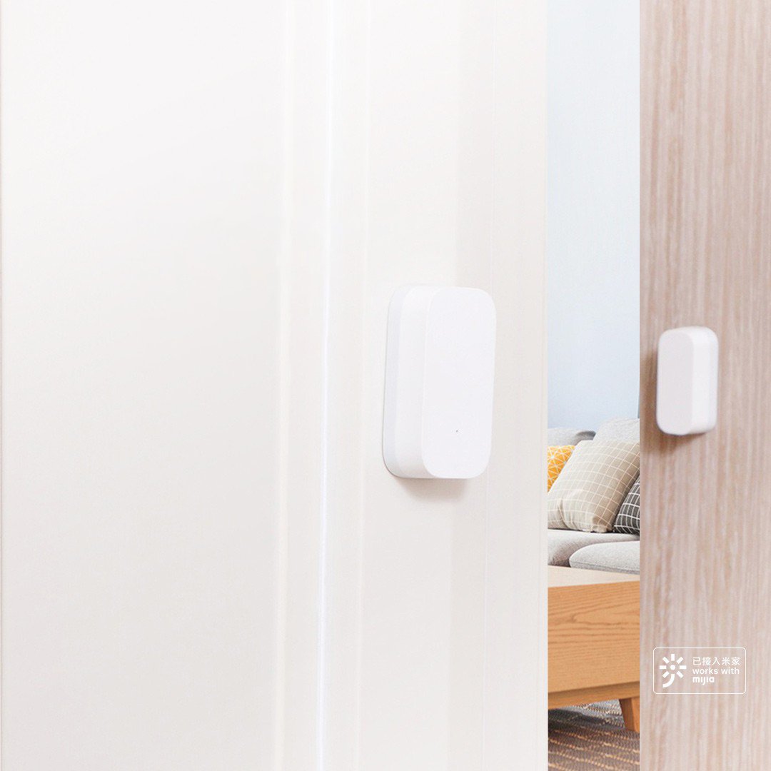 Установка датчика Aqara на пластиковую дверь