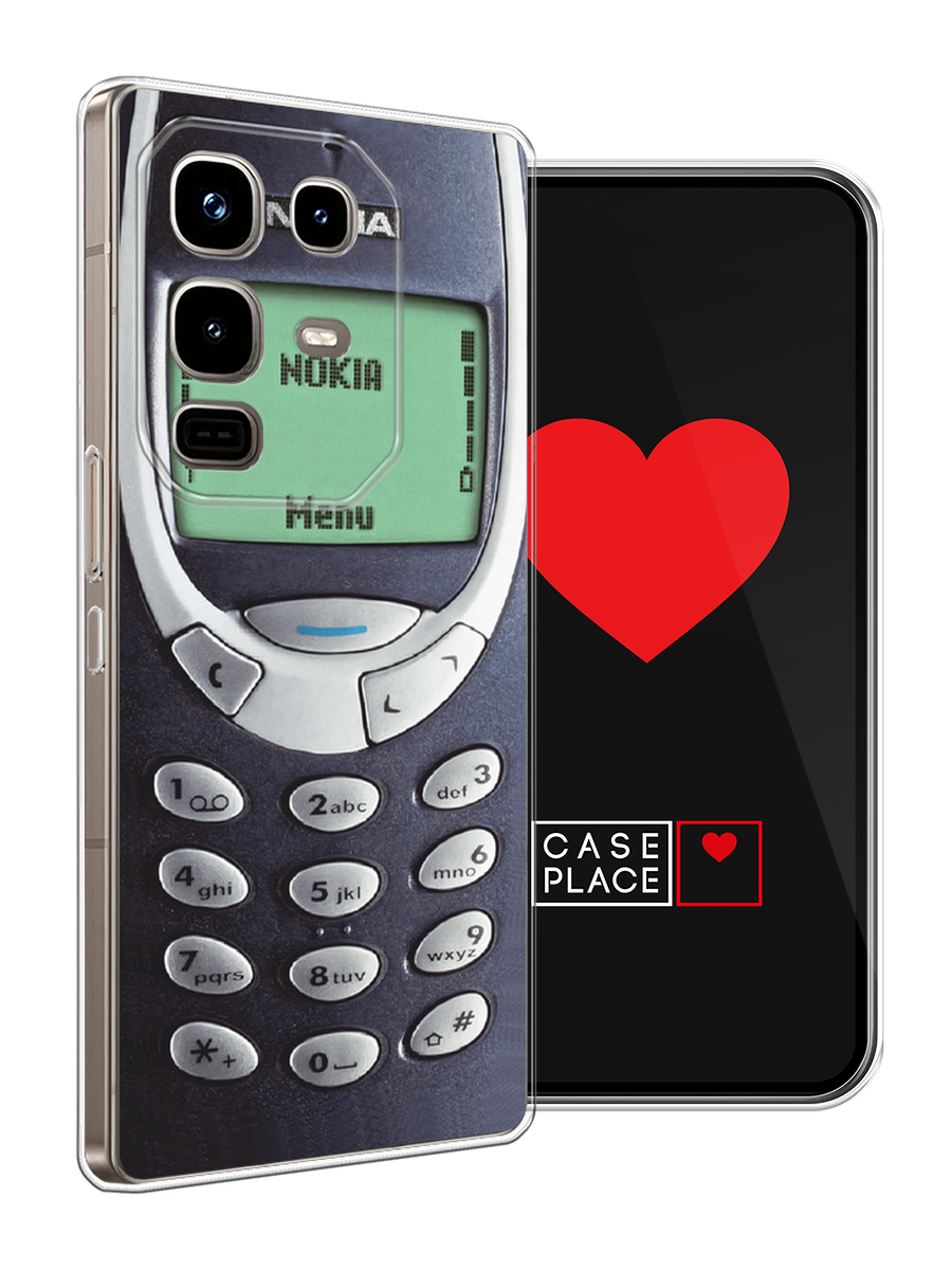 Чехол на Infinix Note 50 Pro / Инфиникс Нот 50 Про с принтом Нокия — фото 1