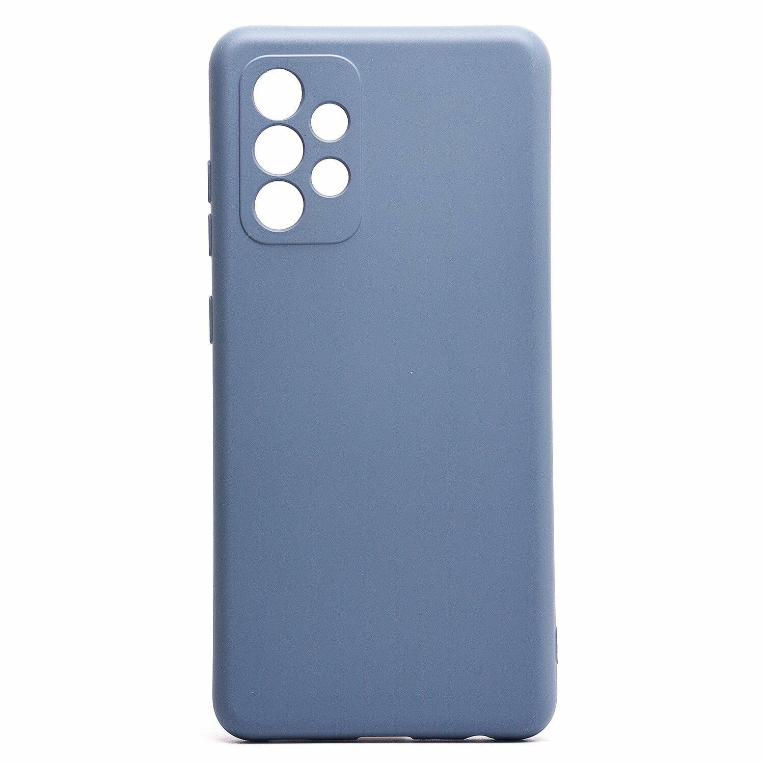 Чехол для Samsung SM-A525F (Galaxy A52), A528B (A52s 5G) силиконовый Soft Touch 4 <серый>