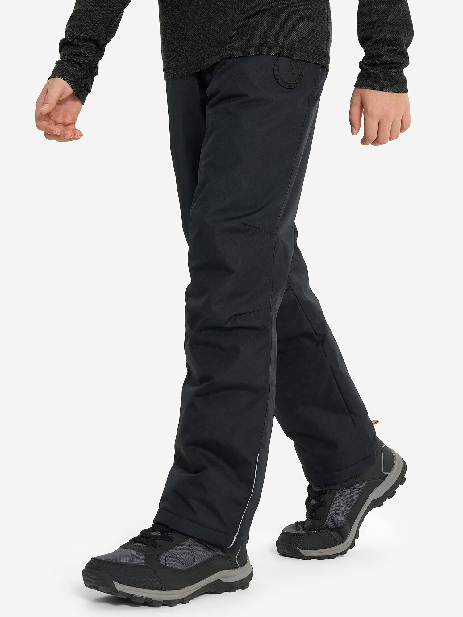 Брюки утеплённые Demix Boy's Padded Pants, размер 140/146, , черный