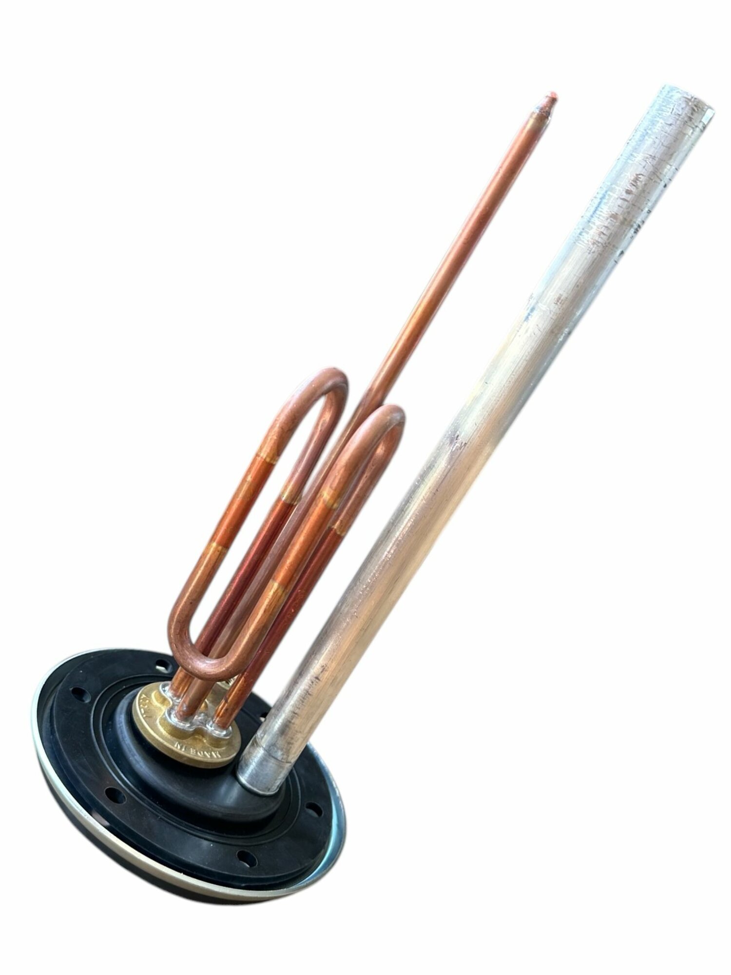 Тэн 1500вт в сборе с фланцем прокладкой и анодом для бойлера Tesy Hi-Therm Round GS YGS Bosch Novatec (D-135мм)