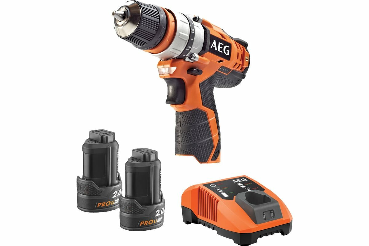 Аккумуляторная дрель-шуруповерт AEG BBS12C2 LI202B 4935446693