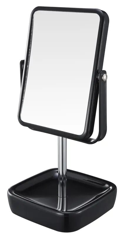 Зеркало увеличительное настольное ø17 цвет черный