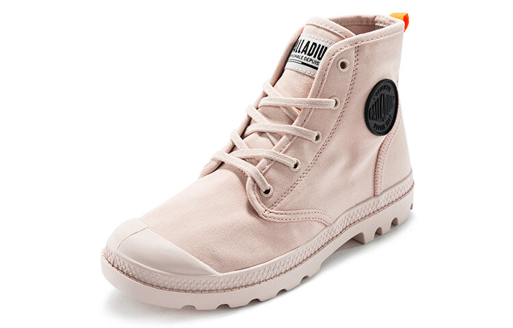 Palladium Pampa Hi Twill Breathable, Slip Resistant, And Abrasion Resistant High Top Canvas Shoes Women's Peach Pink 36.5 — фото 1