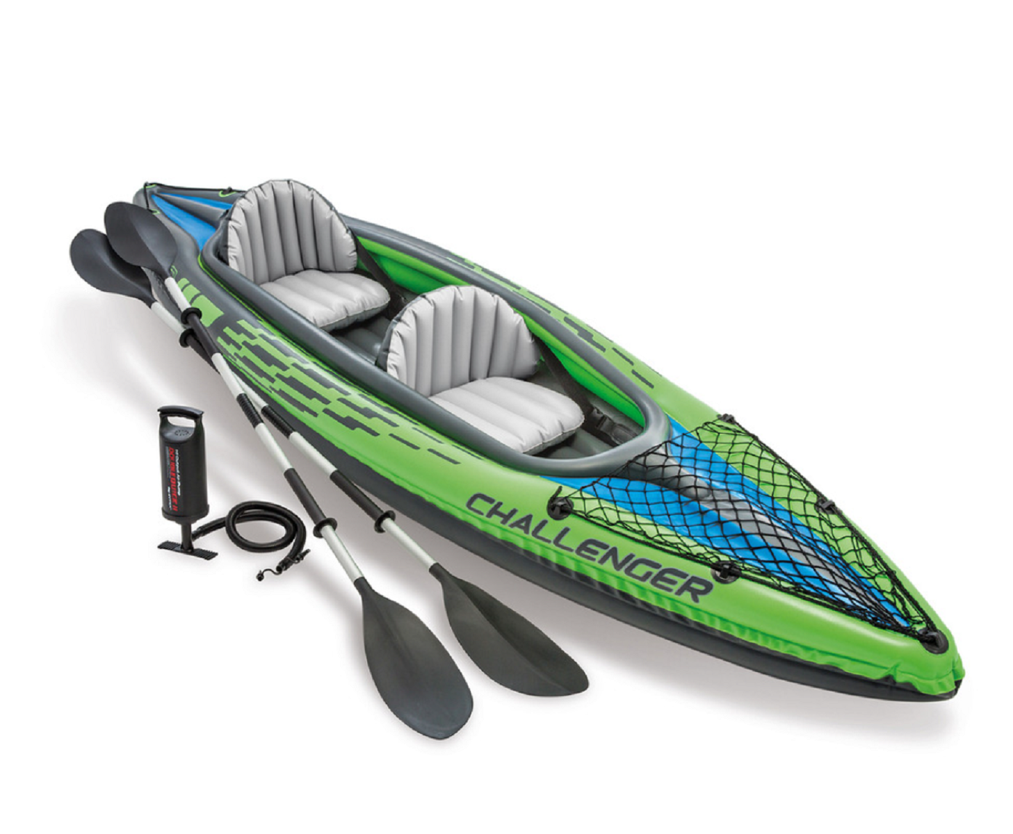 Байдарка Intex "Challenger K2", 2 места, грузоподъёмность 180кг