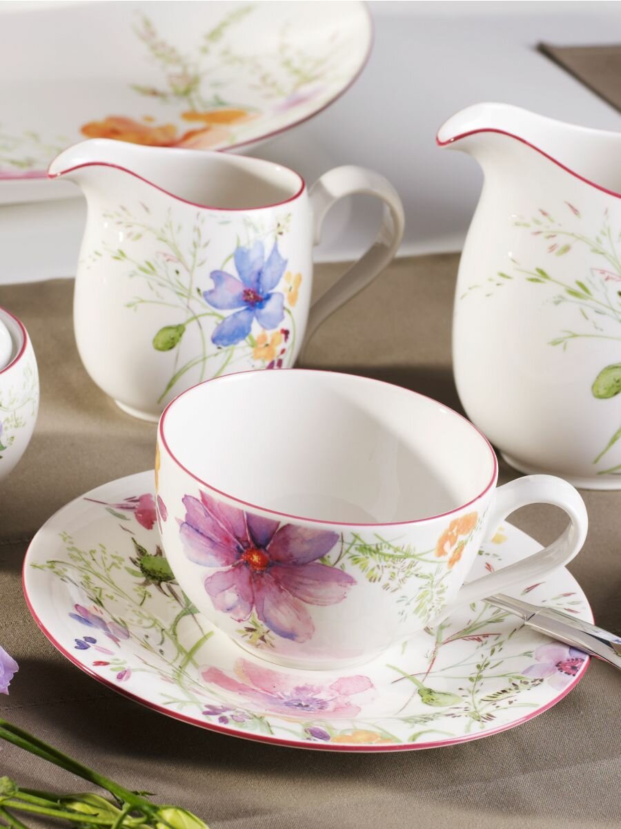 Чашка для завтрака 390 мл, Mariefleur Basic, Villeroy & Boch, Премиум-Фарфор — фото 1
