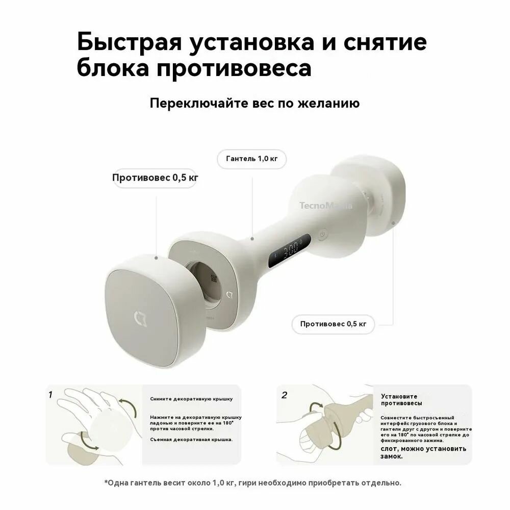 Фигурки Xiaomi Xiaomi Гантели, 2 шт. вес 1 шт: 1 кг Нет отзывов Задать вопрос