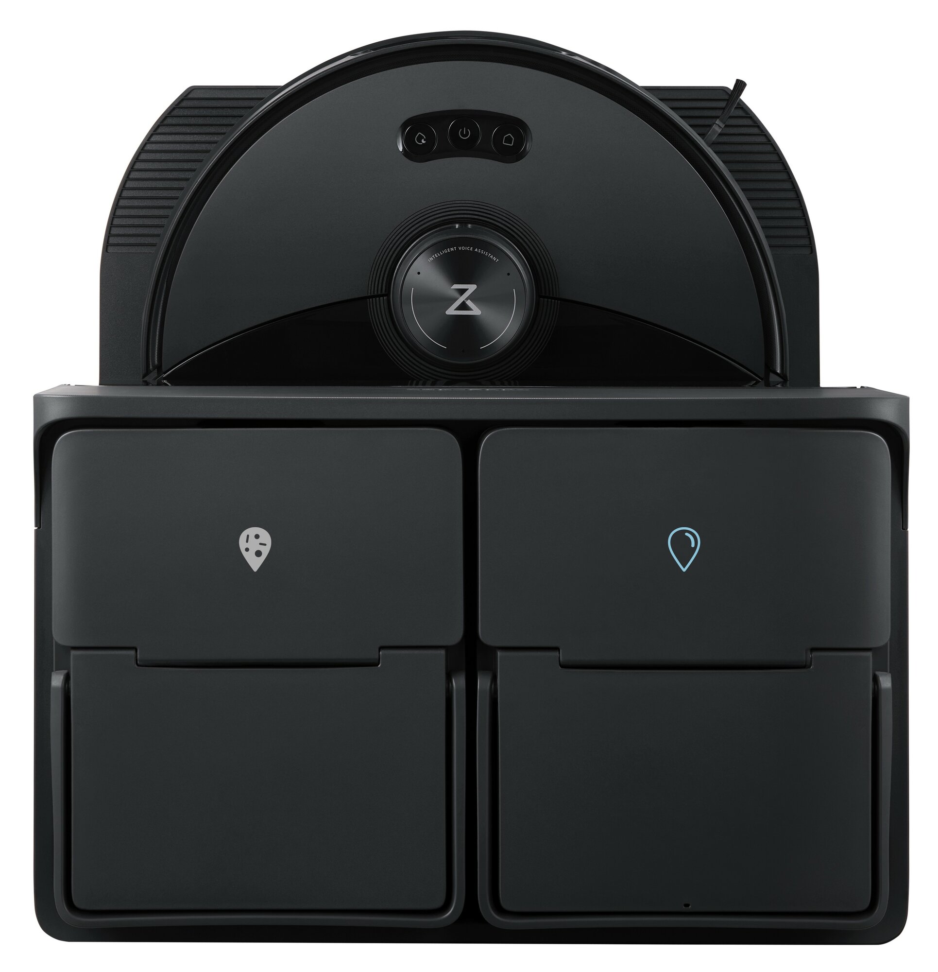 Робот-пылесос Roborock S8 MaxV Ultra(темно-чёрный), беспроводной, сухая и влажная уборка, самоочистки, голосовое управление — фото 1