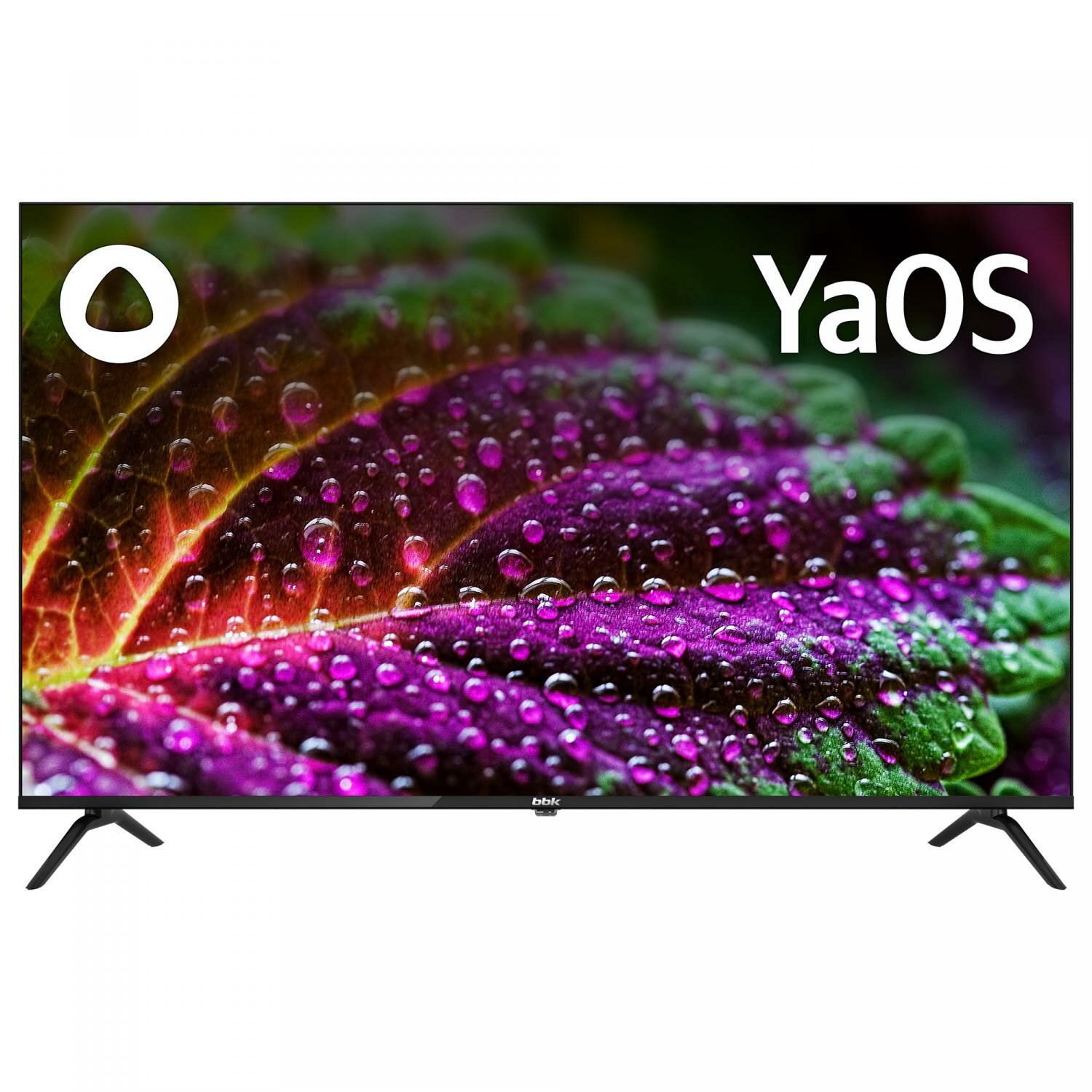Телевизор BBK 43LEX-723843", FULL HD 1920х1080, 60 Гц, Smart TV (YaOS