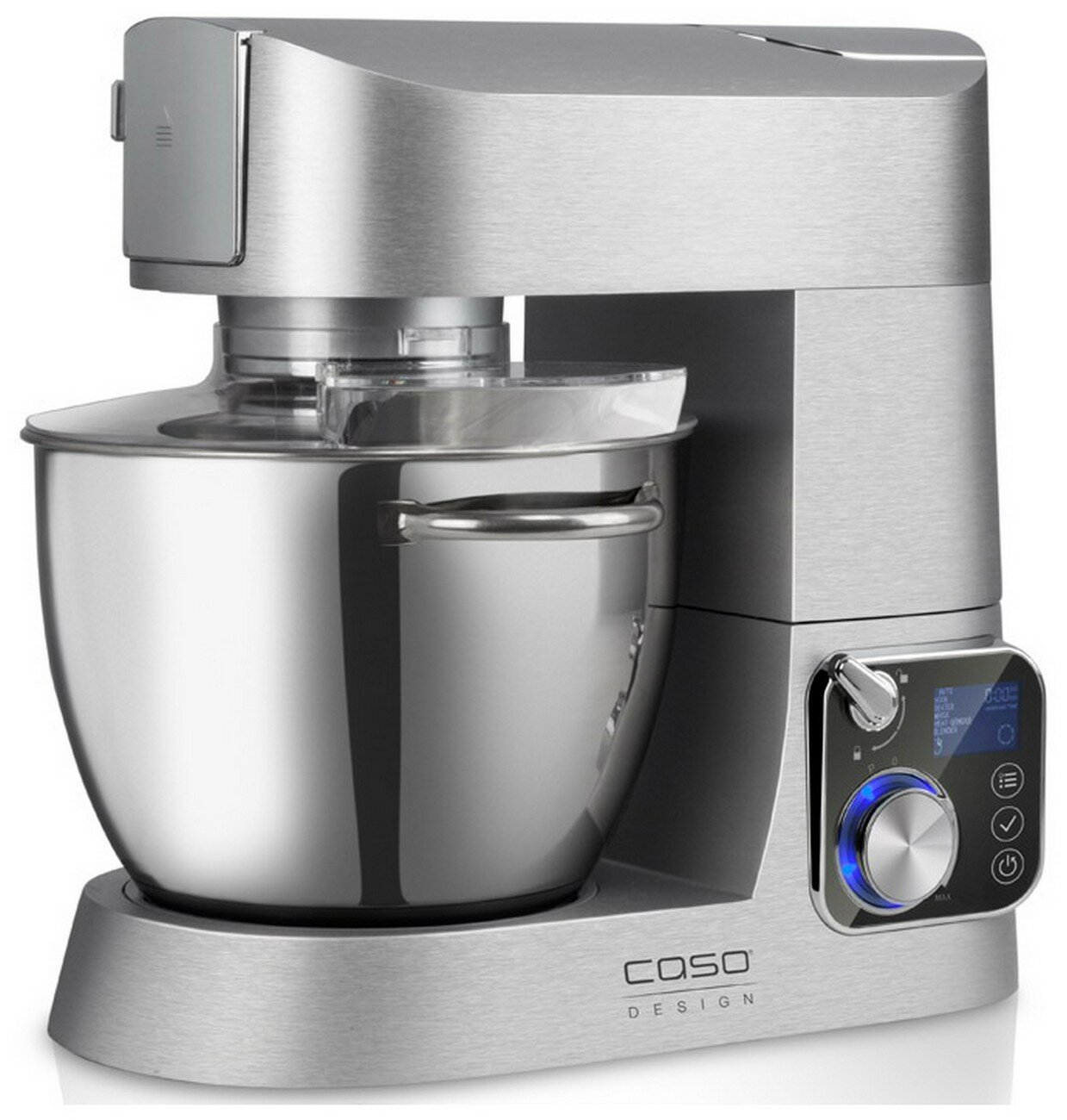 Кухонный комбайн Caso KM 1200 Chef, 1200 Вт, чаша 3,6 л, нержавеющая сталь