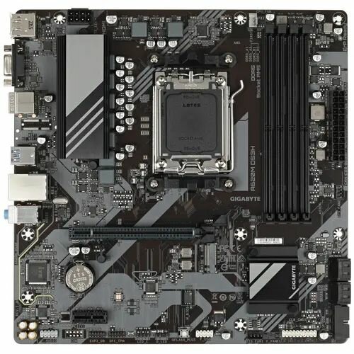 Материнская плата GIGABYTE A620M DS3H (A620M DS3H 1.0) - AM5, AMD A620, 4xDDR5-5200 МГц, 1xPCI-Ex16, 1xM.2, Micro-ATX