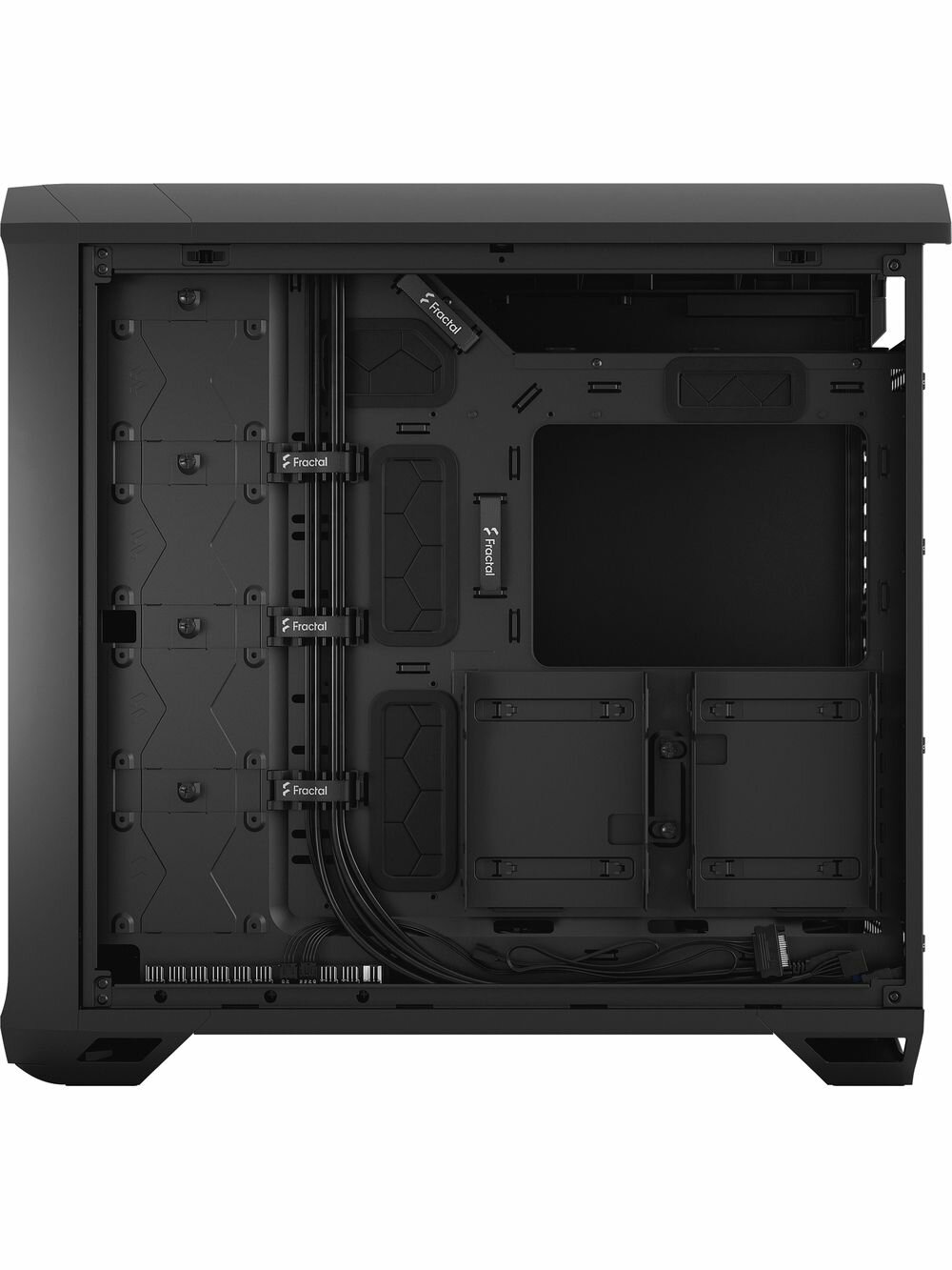 Корпус eATX Fractal Design FD-C-TOR1A-05 черный, без БП, USB 3.1 Gen 2 Type-C, 2xUSB 3.0, audio - фото №8