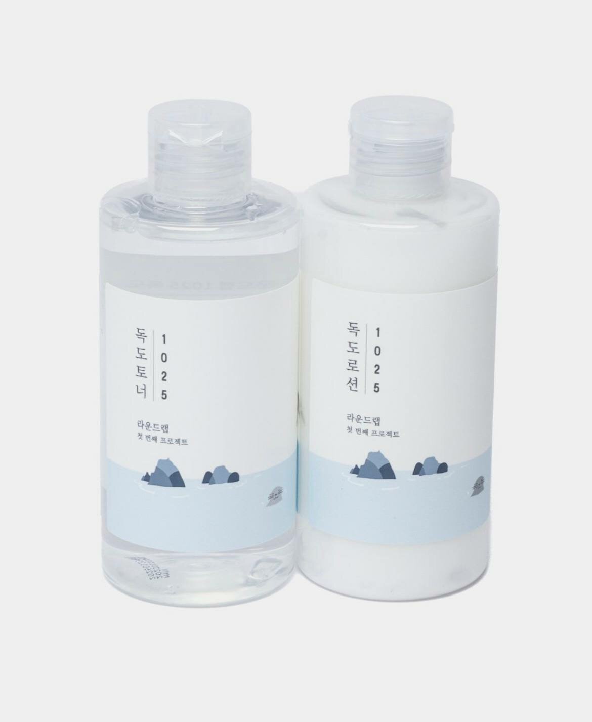 Набор Round Lab 1025 Dokdo, тонер и лосьон, глубокое увлажнение, 2 шт по 200мл — фото 1