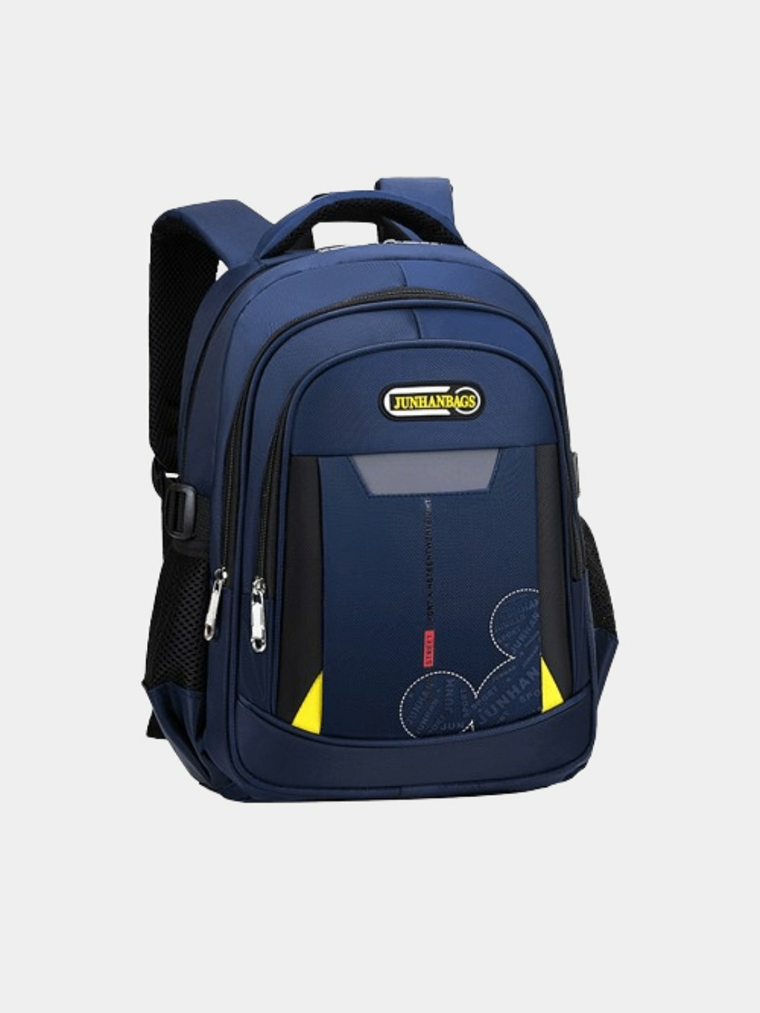 Детский рюкзак JUNHANBAGS, вместительные отделения, водостойкий материал, для школы и путешествий