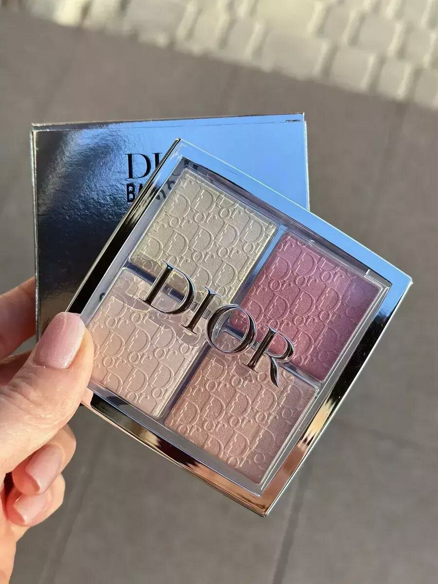 Хайлайтер Dior Backstage Glow Face, для сияния, 4 оттенка, 130 г — фото 1