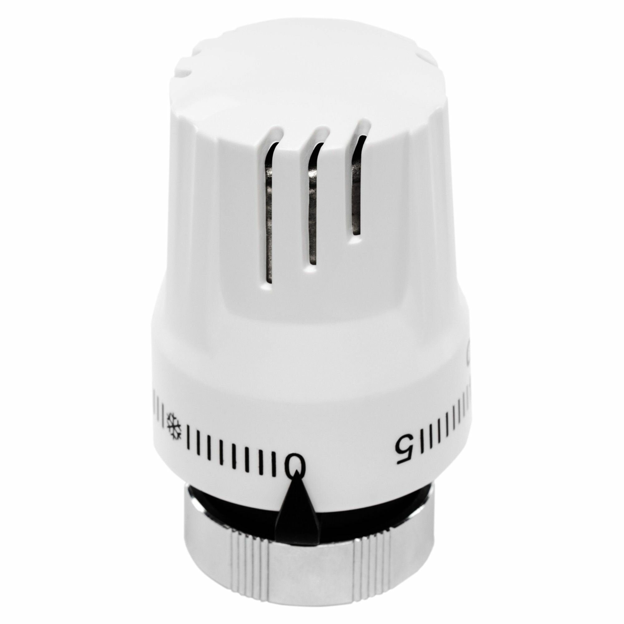 Термоголовка жидкостная Royal Thermo BASIC М30х1,5 (белый) для регулирования температуры в системах отопления — фото 1