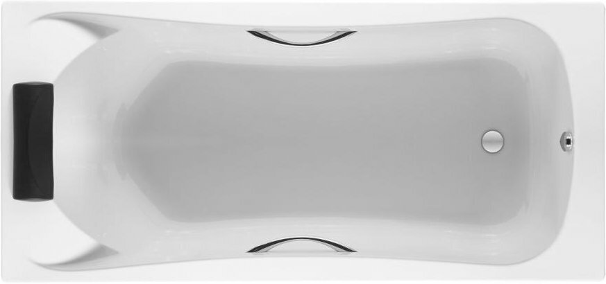 Акриловая ванна Roca BeCool с отверстиями под ручки ZRU9302782 180x80 (без каркаса)