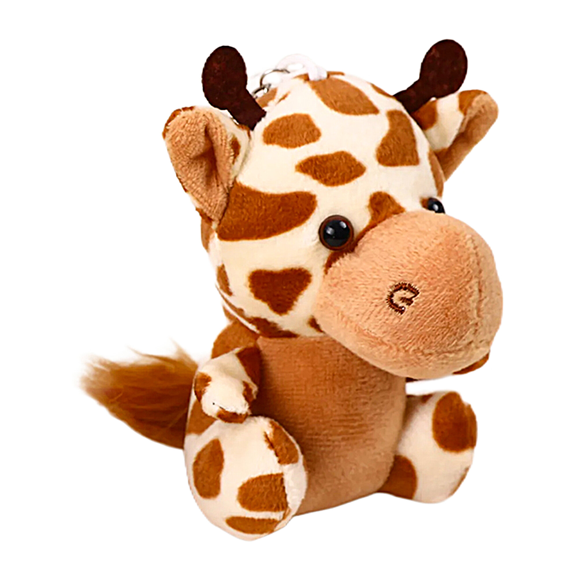 Брелок Магнит, бежевый, оранжевый — фото 1