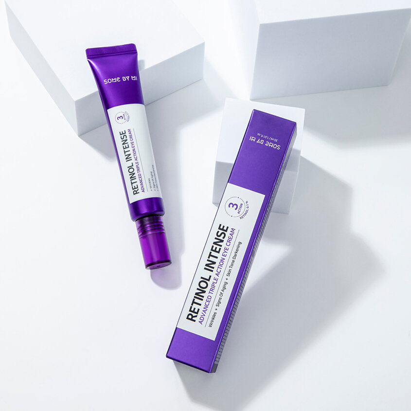 Крем для контура глаз `SOME BY MI` RETINOL INTENSE с ретинолом (anti-age) 30 мл
